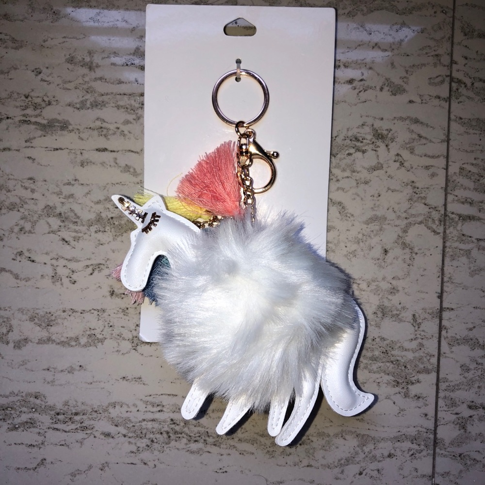 Unicorn keychain